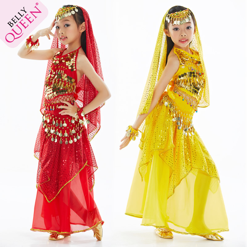 Dancewear Polyester Belly Dance Costumes For Children Dancewear Polyester Belly Dance Costumes For Children
